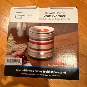 Mainstays Striped Electric Wax Warmer